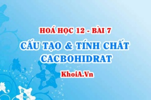 Luyện tập: Cấu tạo và Tính chất của CacboHidrat - Hoá 12 bài 7